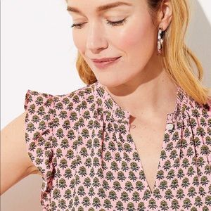 Loft Maternity Keyhole Top
